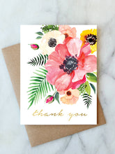 Load image into Gallery viewer, Bouquet Thank You Greeting Card
