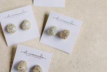 Load image into Gallery viewer, Pave Crystal Gumdrop Earrings
