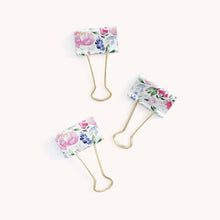 Load image into Gallery viewer, Simplified by Emily Ley - Binder Clips - Cottage Floral
