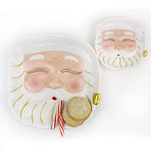 Load image into Gallery viewer, White Santa Platter
