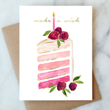 Load image into Gallery viewer, Birthday Slice Greeting Card
