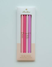 Load image into Gallery viewer, Slim Pens Set of Four | Spectrum Pretty in Pinks
