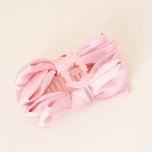 Load image into Gallery viewer, Satin Bow Claw Clip - Blush
