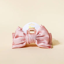 Load image into Gallery viewer, Satin Bow Claw Clip - Blush
