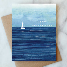 Load image into Gallery viewer, Sail Boat Father's Day Greeting Card
