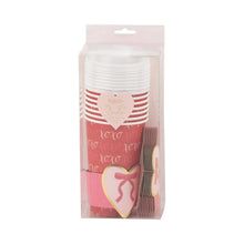 Load image into Gallery viewer, Heart with Bow To Go Cups
