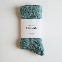 Load image into Gallery viewer, Cozy Cloud Socks - Stone Blue
