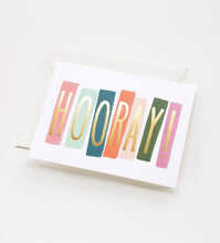 Load image into Gallery viewer, Hooray! card
