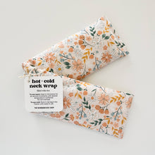 Load image into Gallery viewer, Hot &amp; Cold Therapy Neck Wrap - Peach Bella Floral
