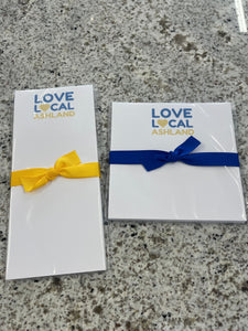 Love Local Ashland Notepads