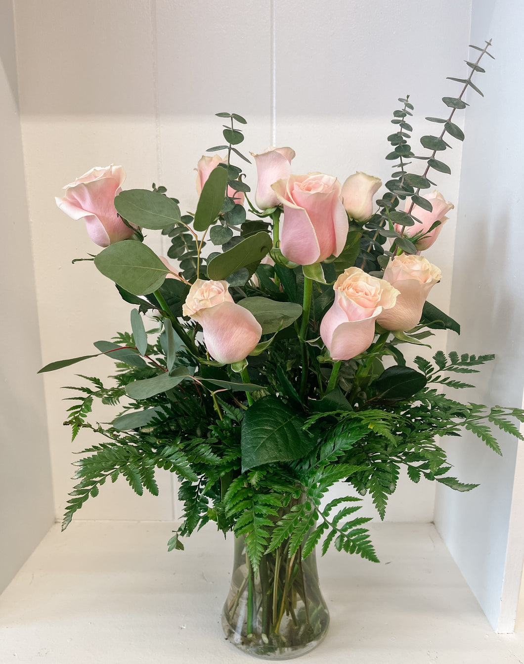 Valentine's Day Roses - Light Pink