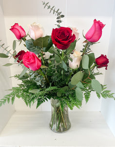 Valentine's Day Roses - Mixed Colors