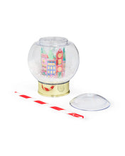 Load image into Gallery viewer, Holiday Village Snow Globe Novelty Sipper
