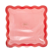Load image into Gallery viewer, Pink and Red Ric Rac Plate
