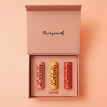Load image into Gallery viewer, Lip Balm Gift Set Trio [Pink]
