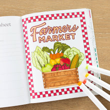 Load image into Gallery viewer, Farmers Market Coloring Book
