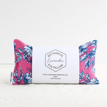 Load image into Gallery viewer, Lavender and Rice Weighted Eye Mask Pillow - Hot Pink and Blue
