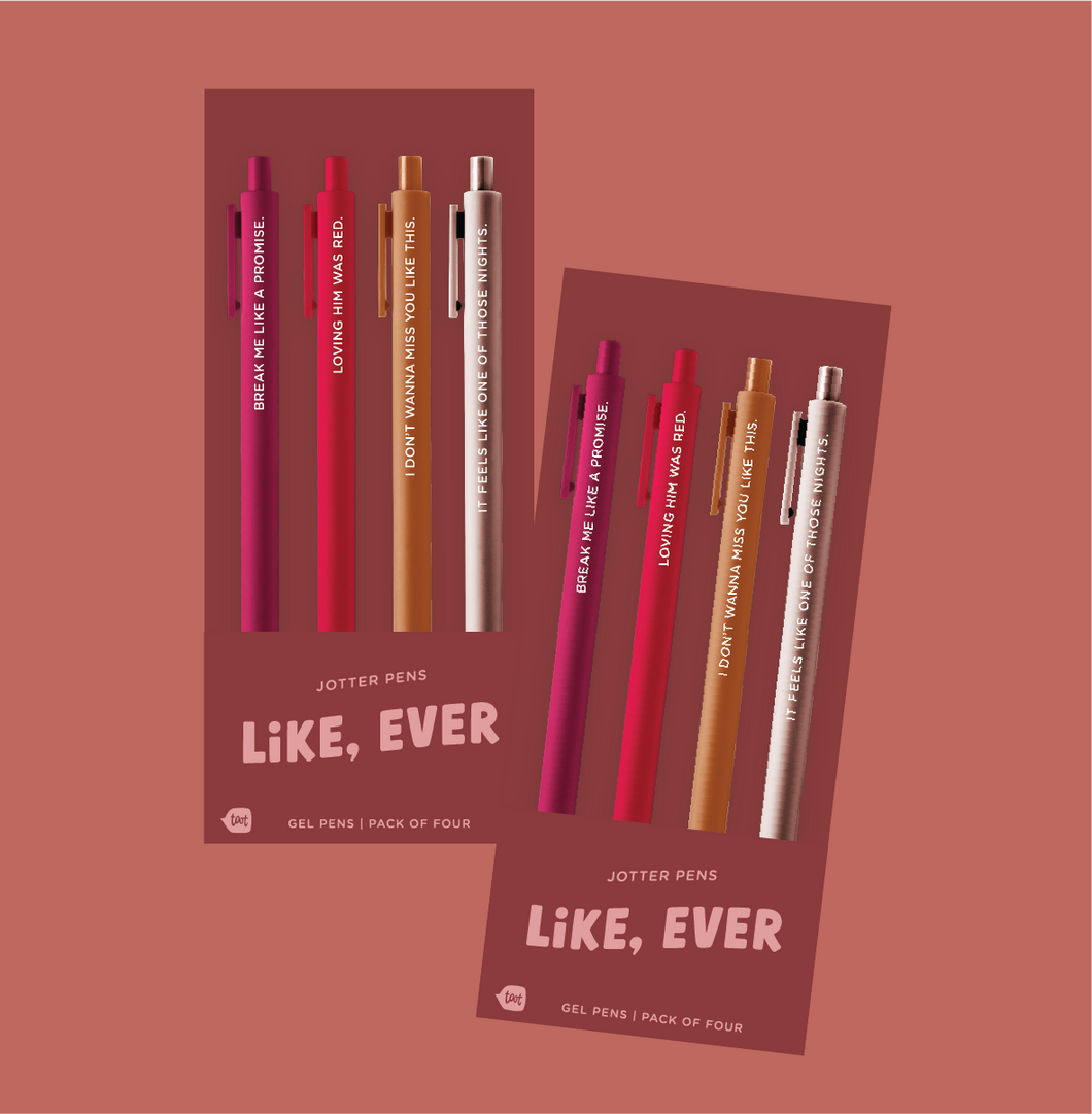 Swiftie Jotter Sets!! Like Ever (Red)