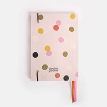 Load image into Gallery viewer, Pale Pink Dotty Notebook
