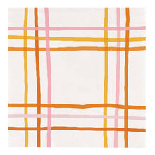 Load image into Gallery viewer, Fall Plaid Beverage Napkins - 20ct
