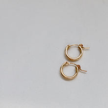 Load image into Gallery viewer, Small Gold Filled Hoops

