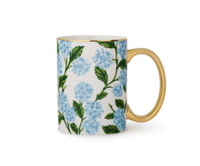Load image into Gallery viewer, Hydrangea Porcelain Mug
