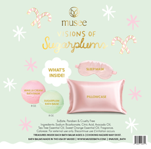 Load image into Gallery viewer, Visions of Sugarplums Bath Balm &amp; Eye Mask Set
