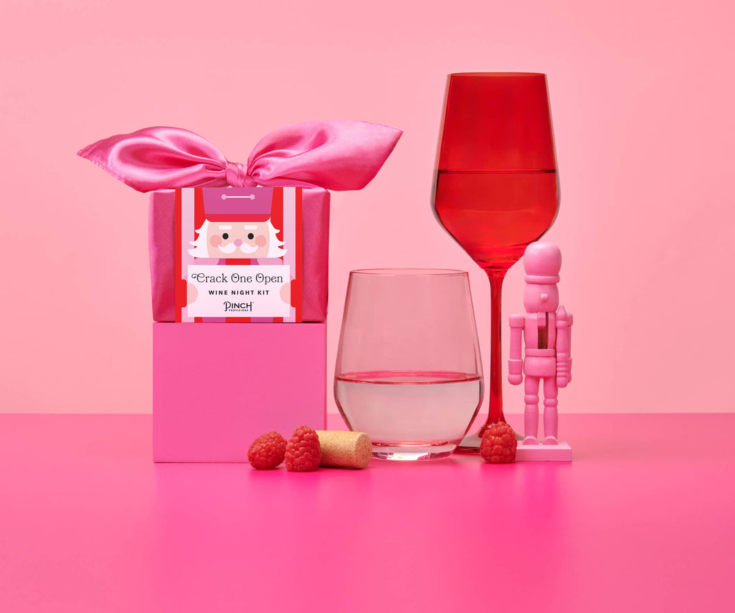 “Crack One Open” Nutcracker Wine Night Kit