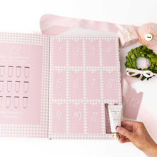 Load image into Gallery viewer, 8 Oak Lane - Sugarplum Gingham 12-Day Hand Cream Advent Calendar
