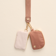 Load image into Gallery viewer, Dynamic Duo Pouch Wristlet-Beige
