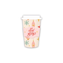 Load image into Gallery viewer, Retro Christmas To Go Cups
