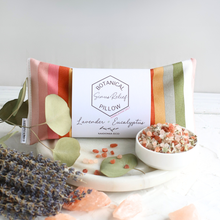 Load image into Gallery viewer, Sinus Relief Pillow Eucalyptus ⋆ Lavender + Himalayan Salt
