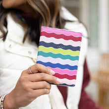 Load image into Gallery viewer, Simplified by Emily Ley - Leatherette Passport Holder - Rainbow Row
