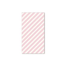 Load image into Gallery viewer, Gingerbread Pink Stripe Paper Dinner Napkin
