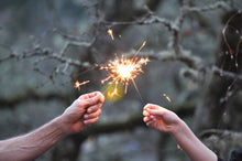 Load image into Gallery viewer, Wish 6.75" Sparkler Card - Celebrate - Gold -Assorted Colors
