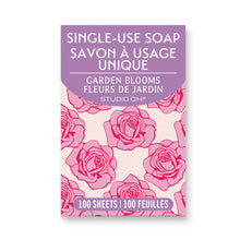 Load image into Gallery viewer, Petite Rose Single-Use Soap Sheets
