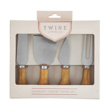 Load image into Gallery viewer, Gourmet Cheese Knives by Twine®
