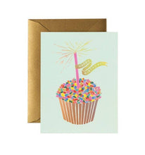 Load image into Gallery viewer, Cupcake Birthday Card
