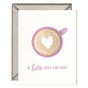 A Latte Love Card