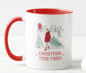 Taylor Swift Christmas Tree Farm Mug