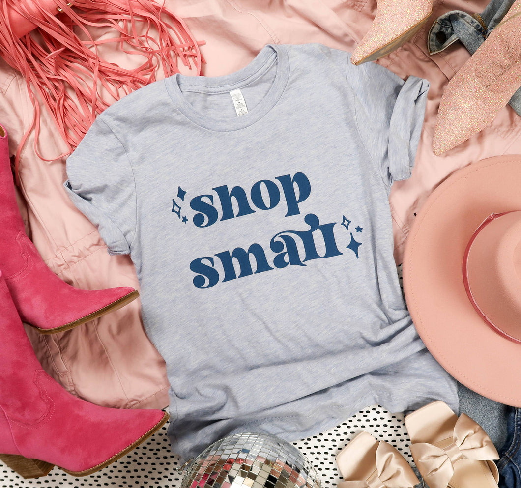 Blue Shop Small Tee