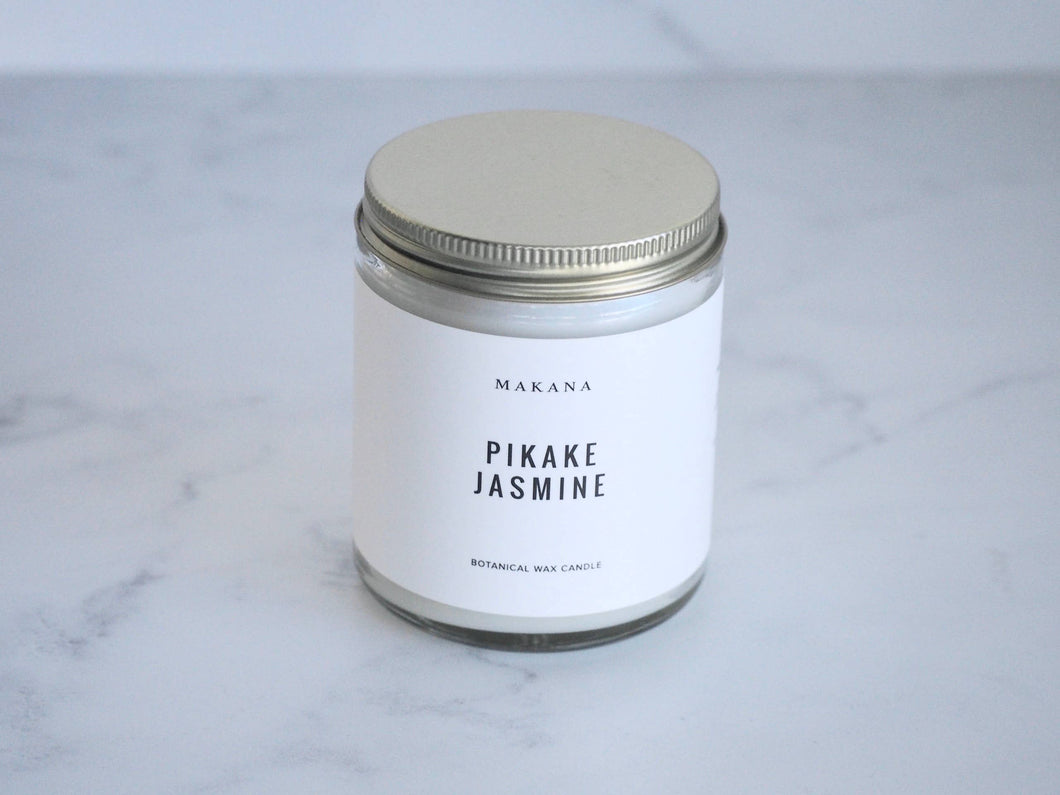 Pikake Jasmine Jar Candle 8oz