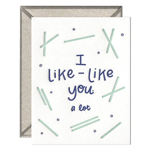 I Like Like You Card