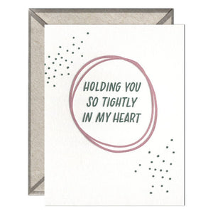 Holding You in My Heart Card
