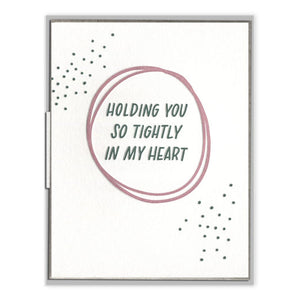 Holding You in My Heart Card