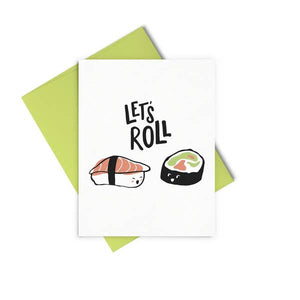 Let's Roll Sushi Card
